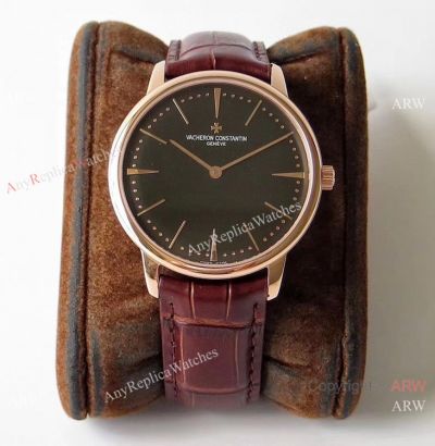 Swiss Grade Vacheron Constantin Patrimony Ultra-Thin 81180 Rose Gold Watch 40mm